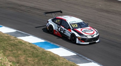 Matías Rossi e o seu Toyota Corolla GAZOO Racing na Stock Car. Foto: Bruno Terena